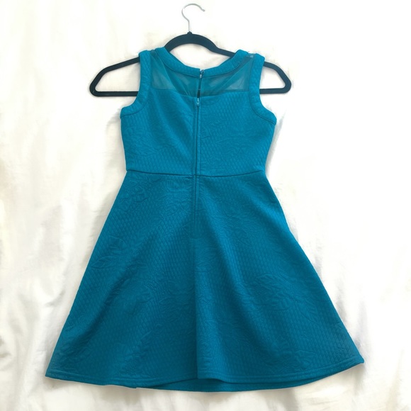 Blush by Us Angels - ✨LIKE NEW✨Teal Dress, Girls Size 8, Zipper/Button Closure - Picture 2 of 7